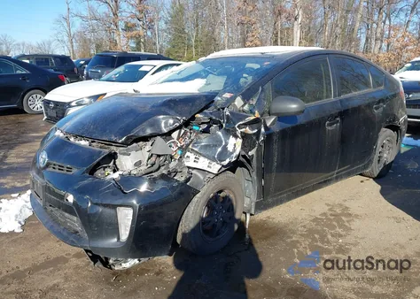 2015 Toyota Prius Two from USA, damaged, VIN JTDKN3DU9F1996314